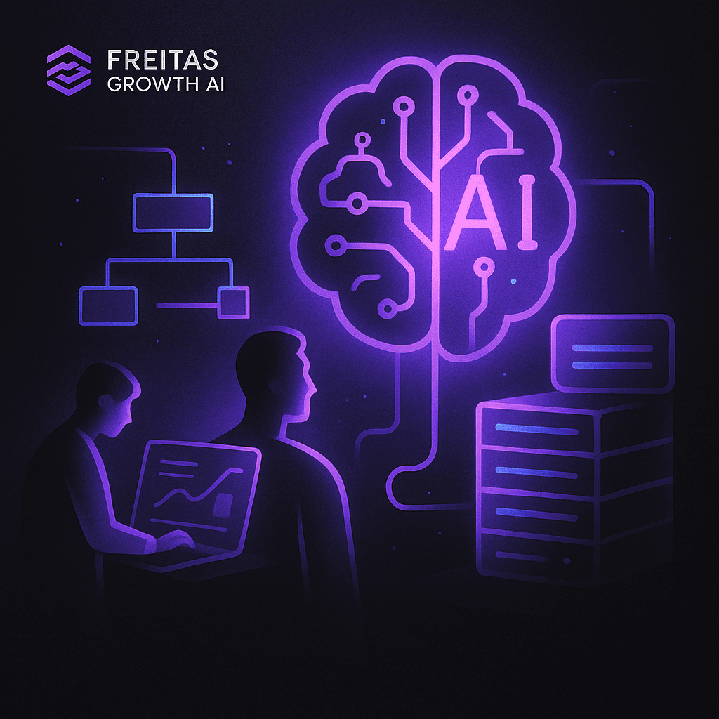 Capa do artigo Como preparar pessoas, processos e dados para uma evolução sustentável com Inteligência Artificial