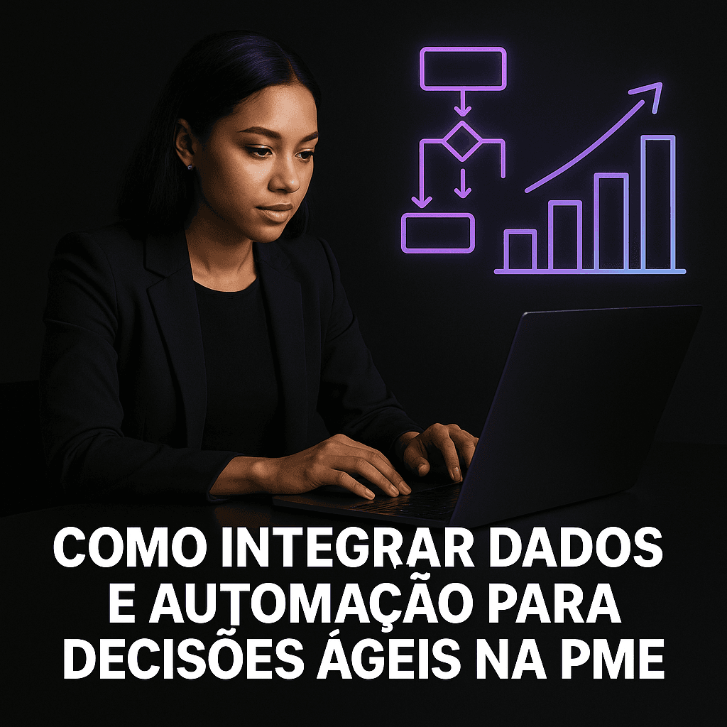 Capa do artigo Como Integrar Dados e Automação para Decisões Ágeis na PME